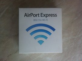 Лицевая сторона коробки AirPort Express